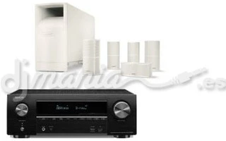 Denon AVR 1500 + Bose AcoustiMass 10 Blanco