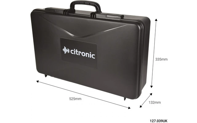 Citronic ABS525 - Maleta de transporte multiusos