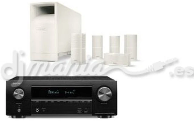 Denon AVR 1500 + Bose AcoustiMass 10 Blanco