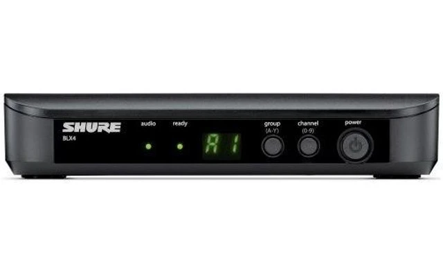 Shure BLX4 - Rango frecuencia H10 - 542.125 - 571.800 Mhz