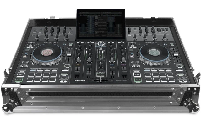 UDG Ultimate Flight Case Denon Prime 4 Silver Plus - Ruedas