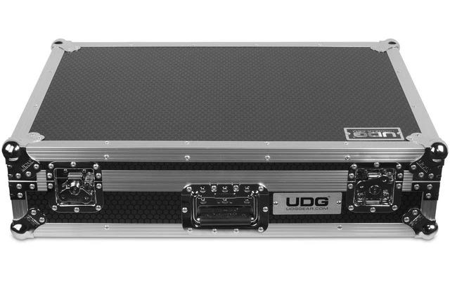 Imagenes de UDG Ultimate Flight Case Denon Prime 4 Silver Plus - Ruedas