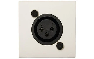 Audac WMI 20 W Unidad de Entrada de Micro embutida en Pared blanca