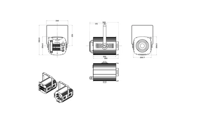 Elation ELED Fresnel II