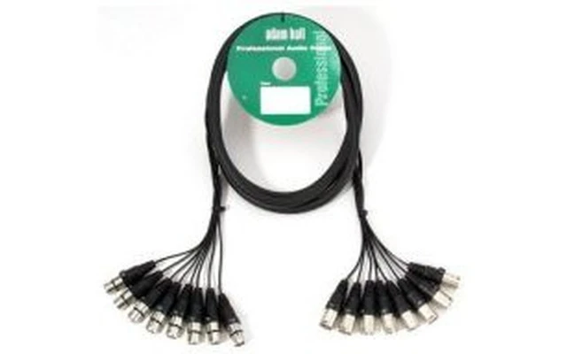 Adam Hall - 8 Canales Stereo 8xXLR macho / 8xXLR hembra 5m