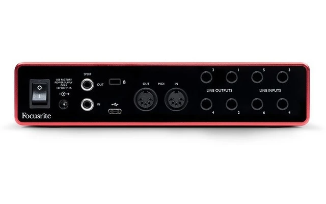 Focusrite Scarlett 8i6 3rd Gen