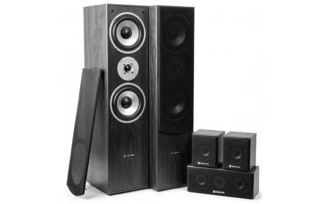 SkyTronic Sistema Home Cinema 5.0 - Negro