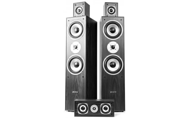 SkyTronic Sistema Home Cinema 5.0 - Negro