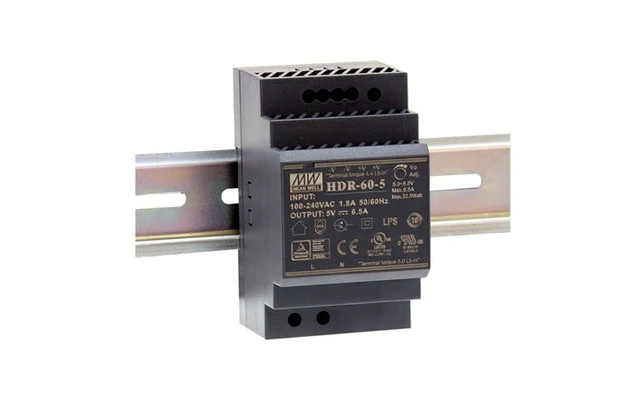 Fuente de alimentación - 1 Salida - 60 W - Montaje en carril DIN - 24 V 2.5 A