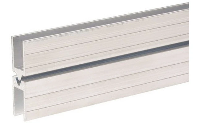 Adam Hall Hardware 6206 M - Perfil de aluminio macho para Perfil de Tapa 10 mm