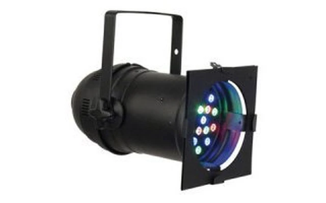 Foco PAR 64 - 24 x LEDs 1 Watt - Plata