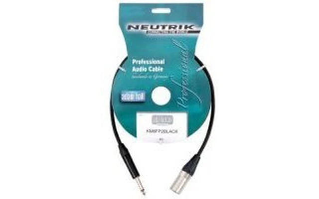 Neutrik XLR M/Jack mono - 6 metros