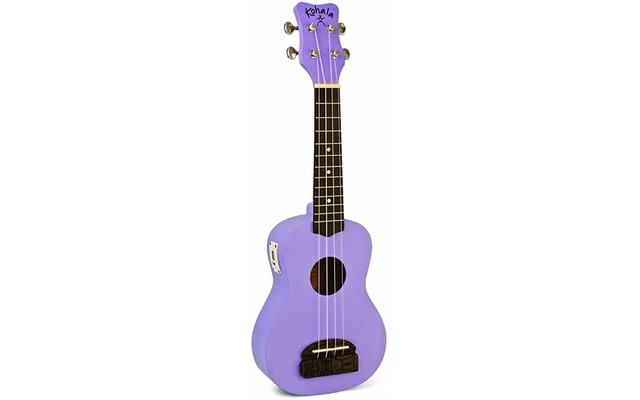 Kohala KT-STPU - Ukelele soprano con afinador Morado Tiki