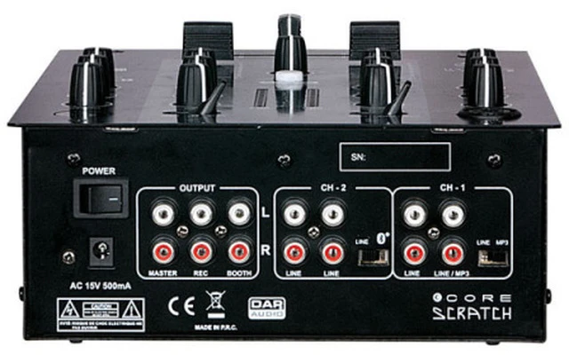 DAP Audio Core Scratch