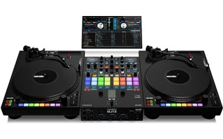 Reloop Elite Mixer Battlet Scratch SET - Mixer Elite + 2x RP-8000 Mk2