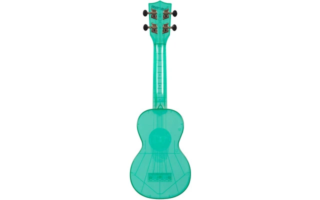 Makai Ukelele Waterman Azul Transparente