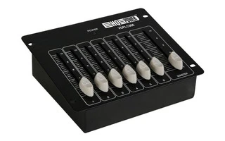 CONTROLADOR DMX & LED DE 6 CANALES - FÁCIL DE USAR 