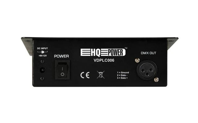CONTROLADOR DMX & LED DE 6 CANALES - FÁCIL DE USAR 