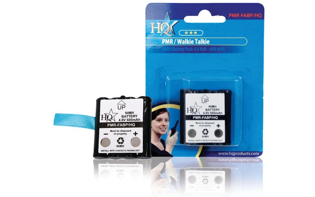 Pack de baterías NiMH 4.8 V 600 mAh - HQ PMR-FABP/HQ