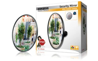 Espejo de seguridad de 16" con cámara espía König