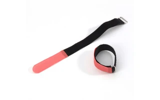 Adam Hall Accessories VR 1616 RED - Velcro 16 cm rojo