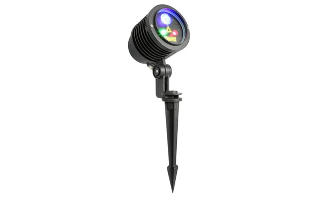 BeamZ Láser IP65 para exterior Multipunto RG LED 3W RGB IRC