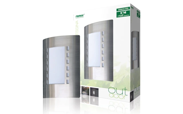 Aplique de pared E27 IP44 Ranex - RX 1021