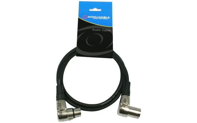 Accu Cable XMXF/3-90 90° XLR Cables 3m