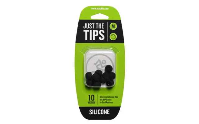 Mackie MP Series Medium Silicone Black Tips Kit