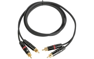Oqan QABLP 2 RCA Macho a 2 RCA Macho - 1.5 metros - YG BK