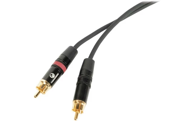 Oqan QABLP 2 RCA Macho a 2 RCA Macho - 1.5 metros - YG BK