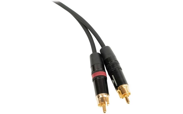 Oqan QABLP 2 RCA Macho a 2 RCA Macho - 1.5 metros - YG BK