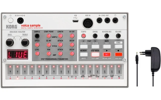 Korg Volca Sample 2 + Alimentador