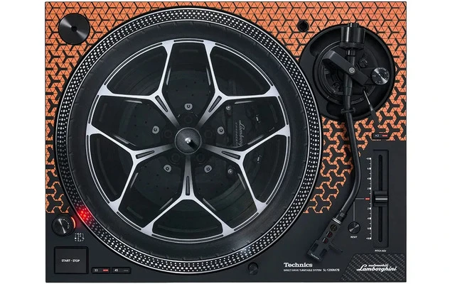 Technics SL-1200 M7B - Lamborghini Limited Edition Orange