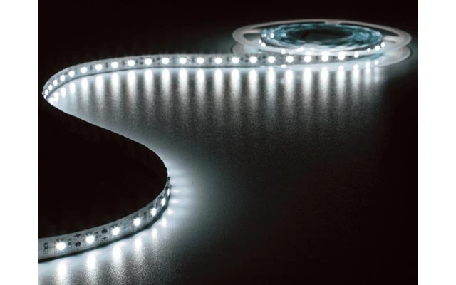 CINTA CON LEDs FLEXIBLE - COLOR BLANCO FRO 6500K - 300 LEDs - 5m