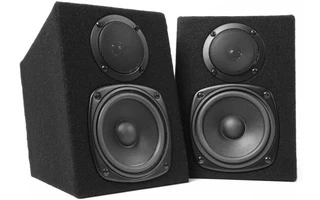 Fenton Juego de altavoces pasivos tipo monitor 2x 100W