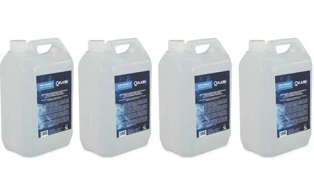 4x QFlash líquido de humo denso 5 litros