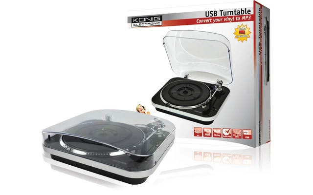 Tocadiscos USB König