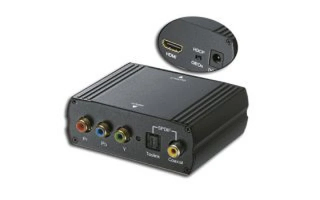 EDC CONVERTIDOR YUV+AUDIO DIGITAL (TOS/COAXIAL) A HDMI