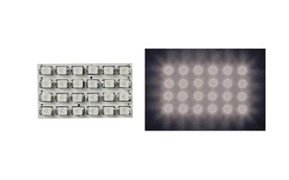 MÓDULO DE ILUMINACIÓN - LEDs BLANCOS CON DIFUSOR REDONDO - 12V