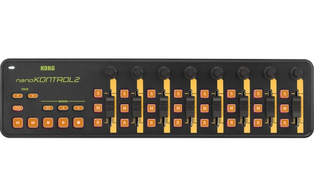 Korg NanoKontrol 2 OR/GR - Negro / Naranja