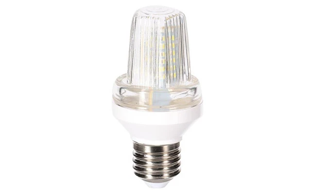 Mini lámpara LED estroboscópica - casquillo E27 - 3W - color blanco