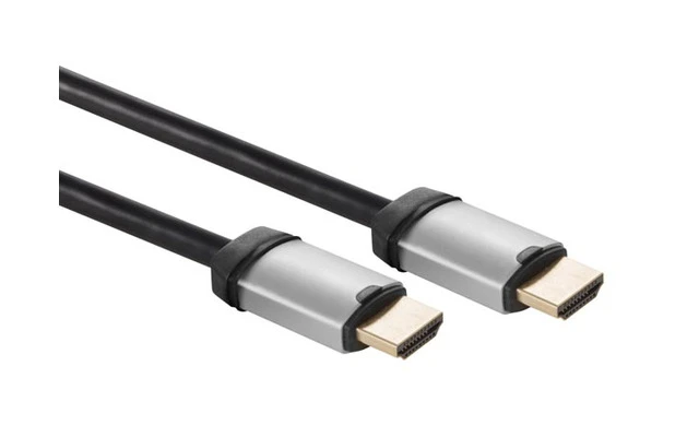 Cable HDMI 2.0 de alta velocidad con ethernet - Conector Macho a Conector Macho - Cobre / Están
