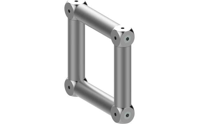 Trabes cubo de unión truss 29 cm con 4 nódulos