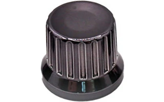 DJ Techtools Chroma Caps Encoder Knob Negro Metalizado