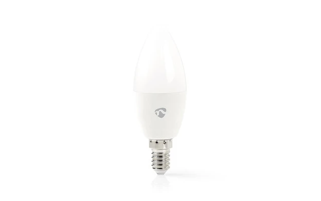 Bombilla LED Inteligente con Wi-Fi - A Todo Color y Blanco Cálido - E14 - Nedis WIFILC11WTE14