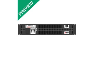 Ram Audio Z 236 - Amplificador de PA 2 x 1800 W 2 Ohmios