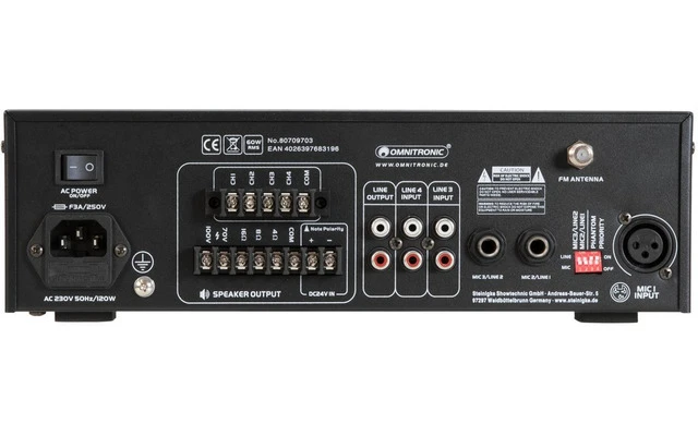 Omnitronic CPZ-60P