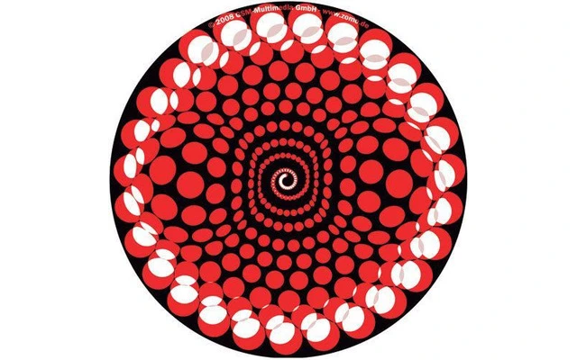 Slipmats Balls red Twin Pack