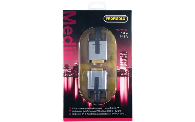 Interconexión DVI de Doble Enlace de Altas Prestaciones 5.0 m